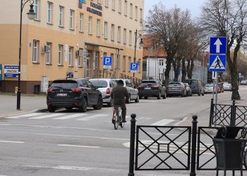parkingi przychodnia Ełk rower ulica