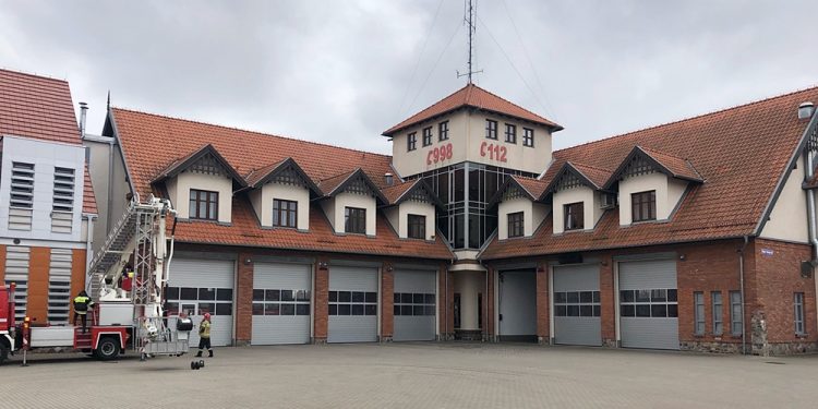 Pracowite wakacje gołdapskich strażaków 1 straz pozarna w Goldapi komenda strazacy KPPSP Goldap