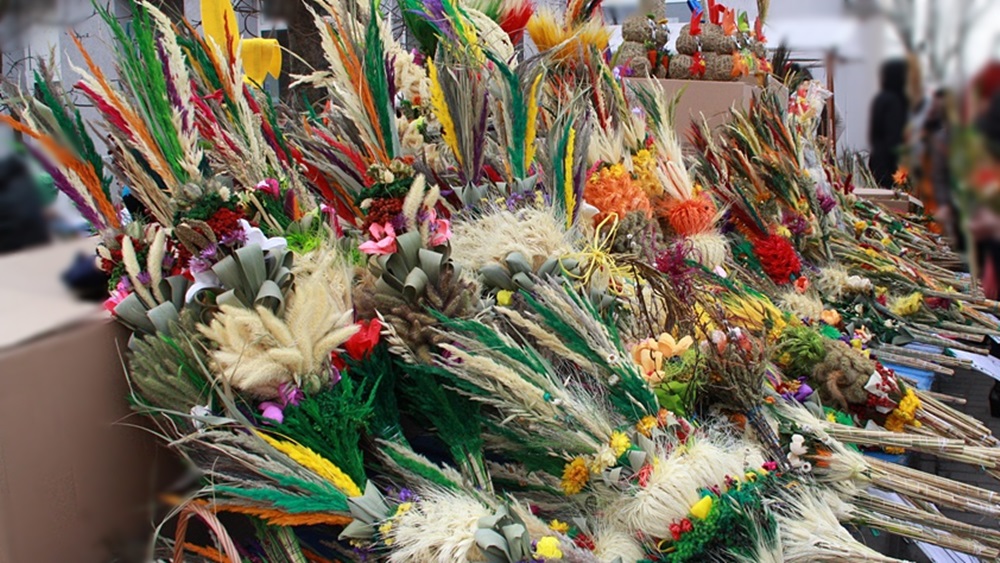 wielkanocne palmy niedziela palmowa