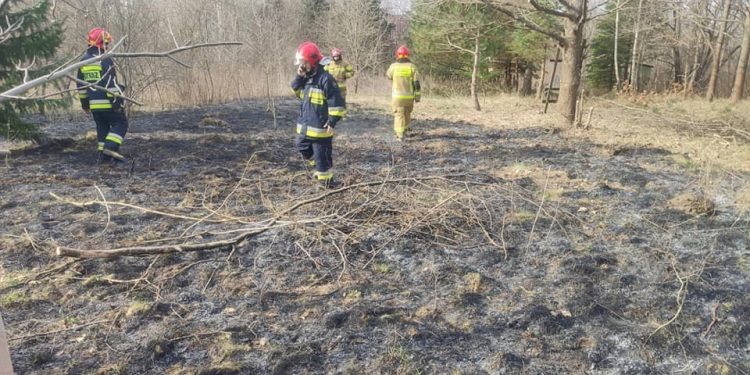 Pożar w miejscowości Ublik/OSP Orzysz