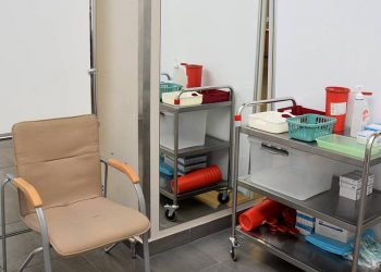 Punkt szczepień w Olsztynie przygotowany na majówkę (Warmińsko-Mazurski Urząd Wojewódzki)