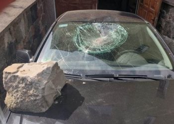 Uszkodzony samochód (zdj. KPP w Węgorzewie)