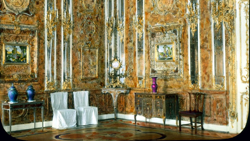 Catherine Palace interior Amber Room 1