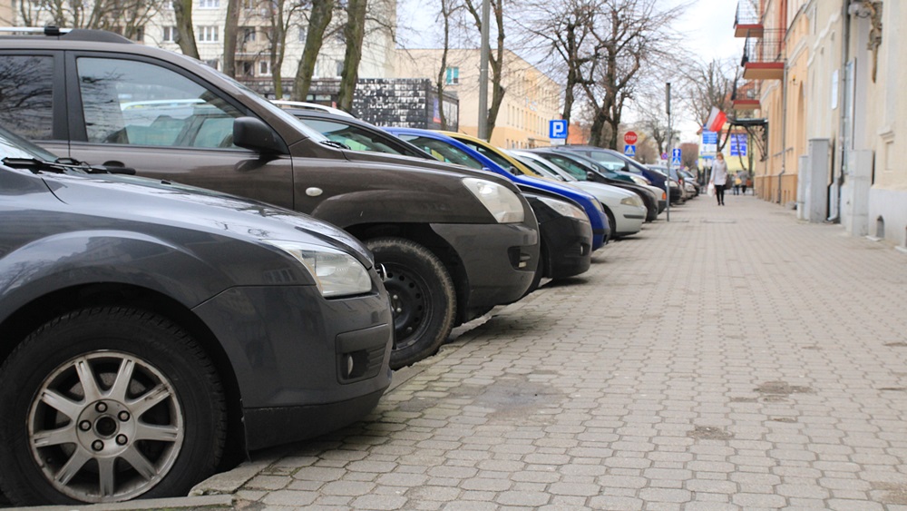 platny parking samochody auta