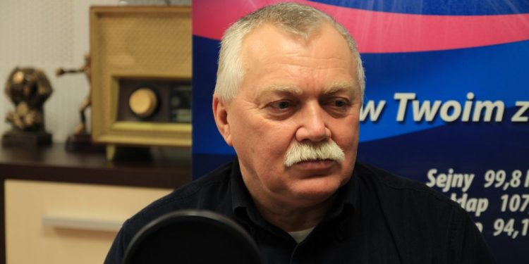 Tadeusz Fatkowski przewodniczacy NSZZ Solidarnosc w Elku