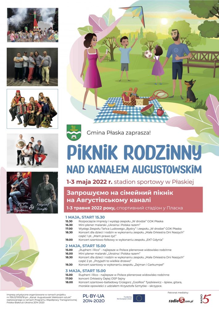 plakat A2 420x594mm majówka Plaska scaled e1650449500476