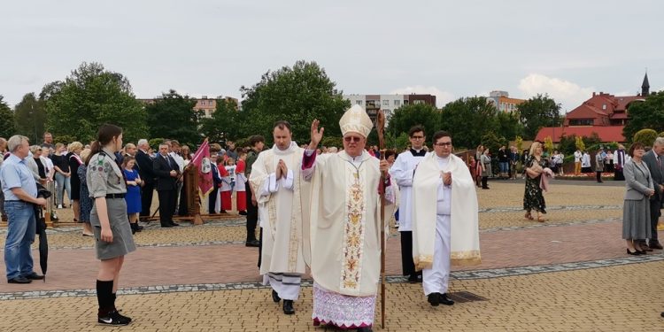 Diecezjalne obchody Bożego Ciała w Ełku