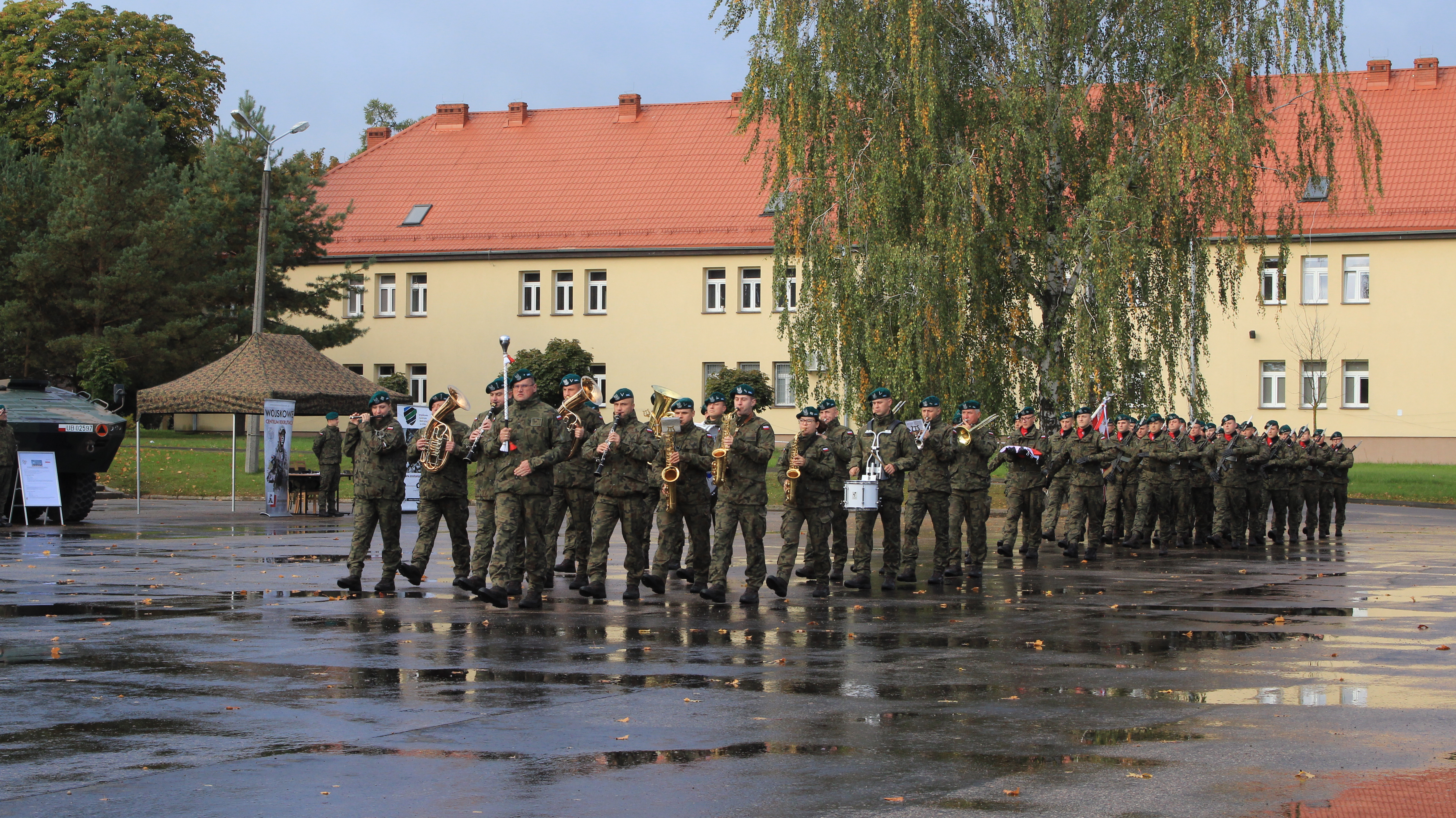 Ochotnicy złożyli przysięgę wojskową