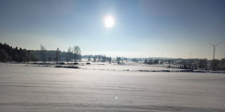 Ostrzeżenie przed silnym mrozem dla Suwałk i regionu 1 14 12 zima 8