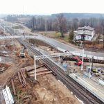csm 4 Elk budowa wiaduktu nad ul Kolejowa pracuja maszyny fot Damian Strzemkowski PKP Polskie Linie Kolejowe SA 1407616210