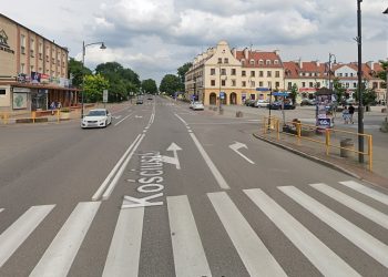 ul. Kościuszki w Piszu, zdjęcie ilustracyjne Google Maps