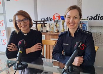 (Z lewej) Monika Zuber, Agata Kulikowska de Nałęcz, Fot. Radio 5