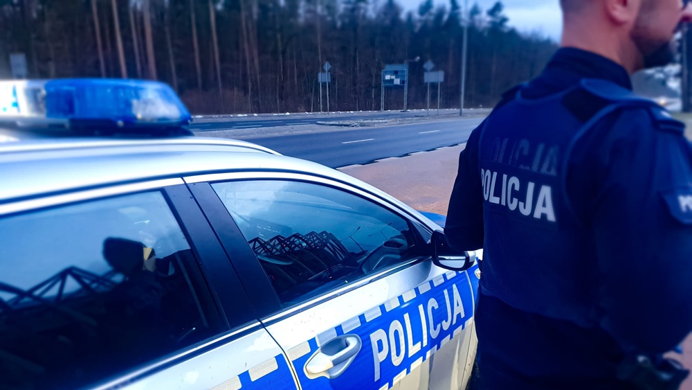 policja kontrola drogowa zdj.Komenda Miejska Policji w Bialymstoku