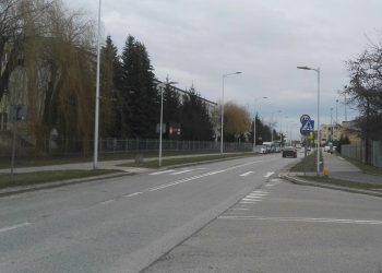 Ulica Sikorskiego w Ełku, Fot. Radio 5