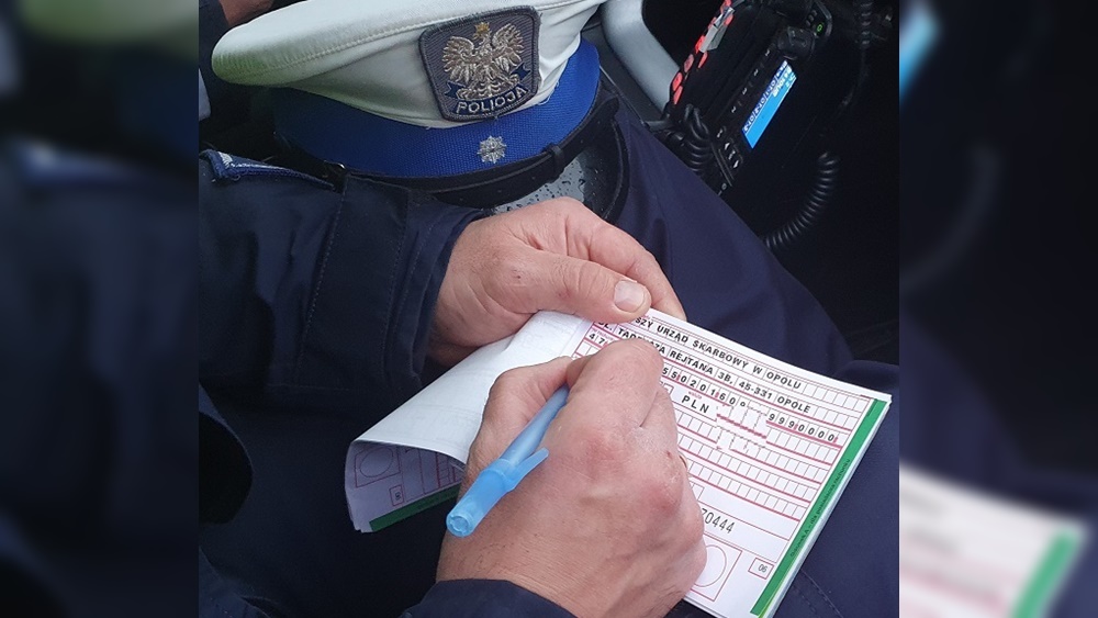 mandat policja KPP w Grajewie