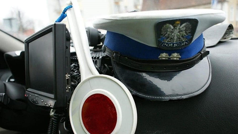 policja kontrola drogowa zdj. KPP w Olecku
