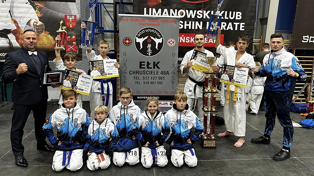 Polish Open zdj. Klub Sportowy Karate Kyokushin Dojo Sosnowski