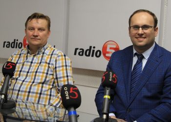 (z lewej) Zbigniew Jaskowski, Łukasz Zakrzewski