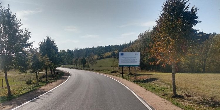 trasa Mąki - Szarejki, zdj. Starostwo Powiatowe w Ełku