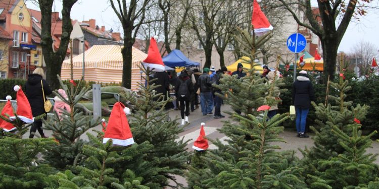 Jarmark Świąteczny w Ełku zdjęcie archiwalne