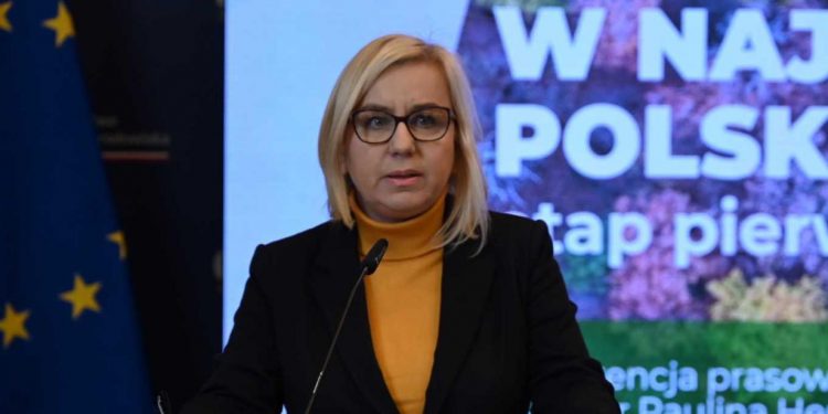 Paulina Hennig-Kloska, minister klimatu i środowiska/Fot. gov.pl
