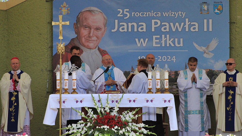 25 rocznica wizyty Jana Pawla II w Elku 2024