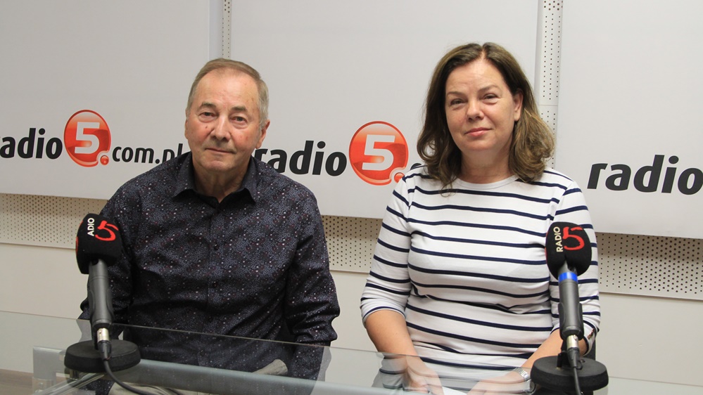 Zbigniew Achramowicz i Anna Klimaszewska/Fot. Radio 5