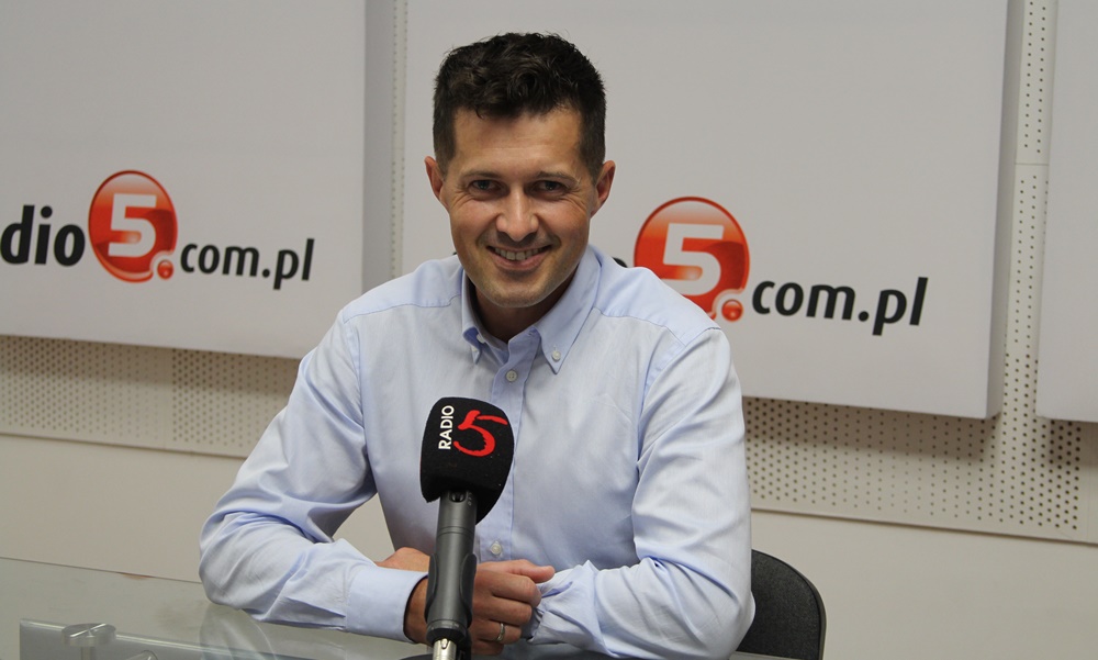 Paweł Żuk, dyrektor Miejskiego Ośrodka Sportu i Rekreacji w Ełku/Fot. Radio 5