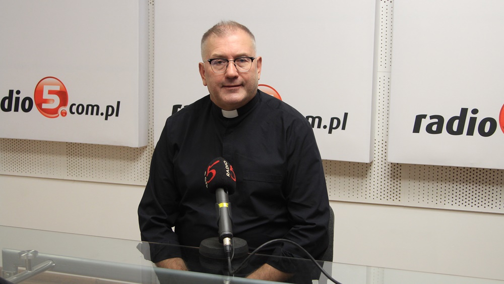 Ksiądz Dariusz Kruczyński/ Fot. Radio 5