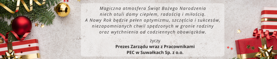 PEC baner z zyczeniami bozonarodzeniowymi 2024