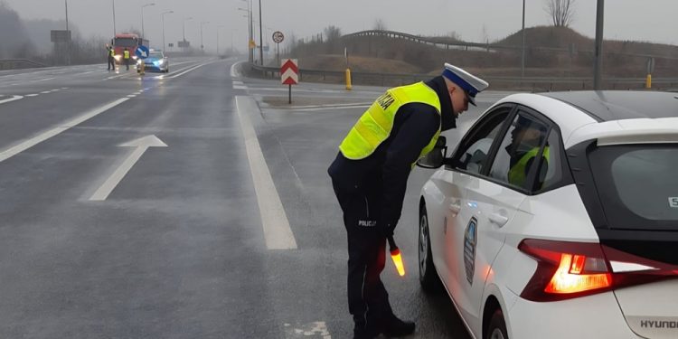 Trzeźwy poranek, zdj. KPP w Olecku