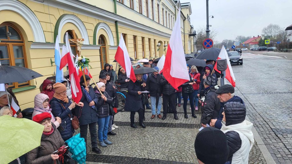26 03 protest przeciwko Centrum Integracji Cudzoziemcow 1