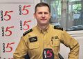 st. kpt. mgr Pawel Godlewski Zastepca Komendanta Miejskiego Panstwowej Strazy Pozarnej w Suwalkach 1