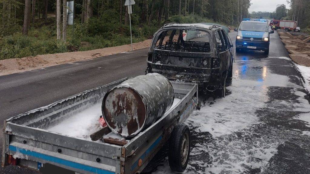 Pożar auta. Doszło do samozapłonu 1 IMG 20250710 WA0020 crop