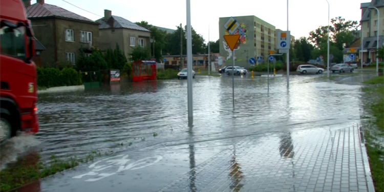 Oberwanie chmury nad Suwalkami 2