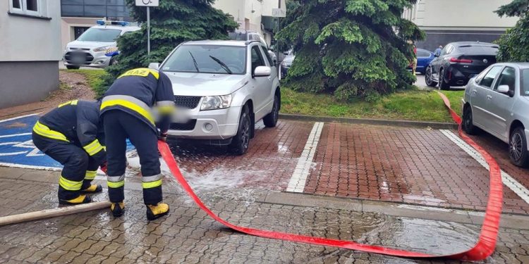 Oberwanie chmury nad Suwalkami 3