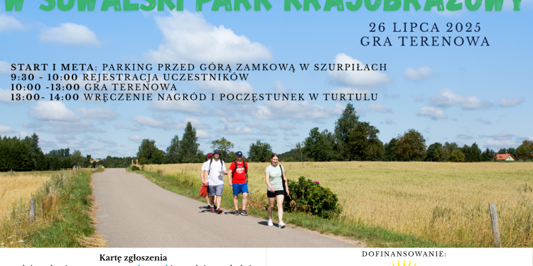 Gra terenowa „Wkręć się w Suwalski Park Krajobrazowy” 1 WKEC SIE W SPK gra terenowa