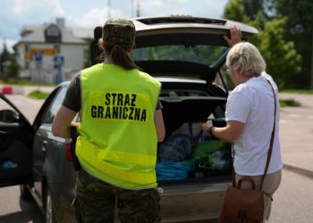 Kontrole na granicy z Litwą do kwietnia 9 SG