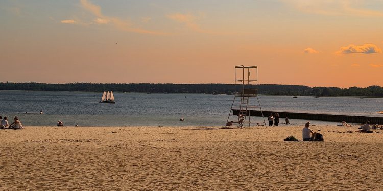 Plaża w Giżycku