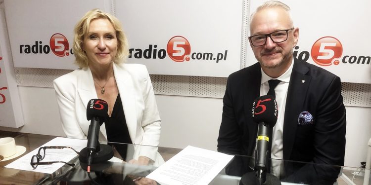 Posel Urszula Paslawska i wojewoda Radoslaw Krol