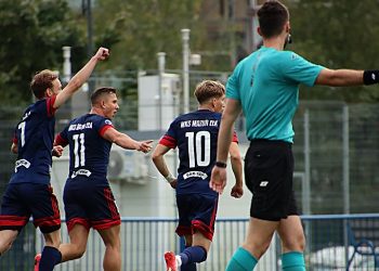 Cenne trzy punkty zostają w Ełku 7 MKS Mazur Ełk, Piotr Stankiewicz/Facebook