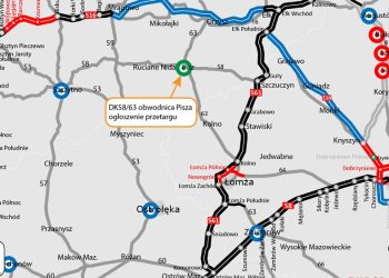 Kolejny krok w stronę obwodnicy Pisza 7 Graf.: GDDKiA Olsztyn