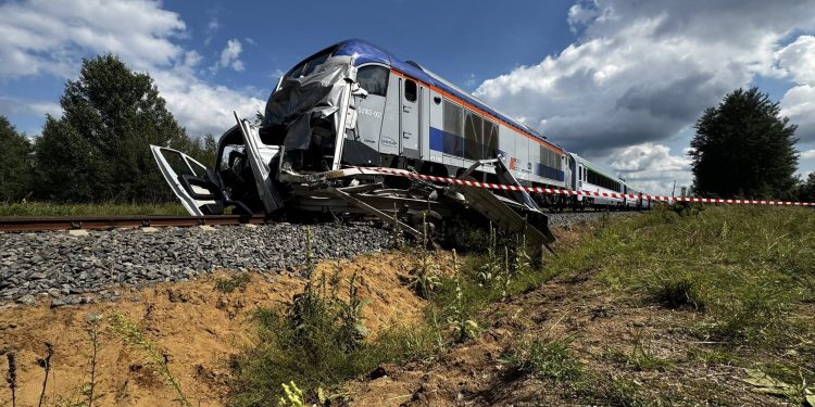 Śmiertelny wypadek na przejeździe kolejowym 1 KPP Szczytno