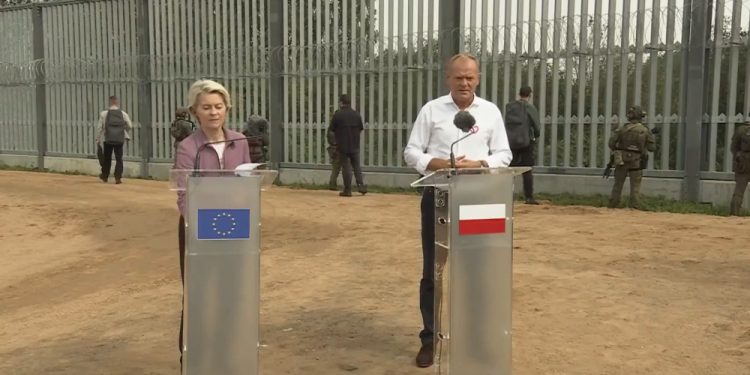Donald Tusk Ursula von der Leyen
