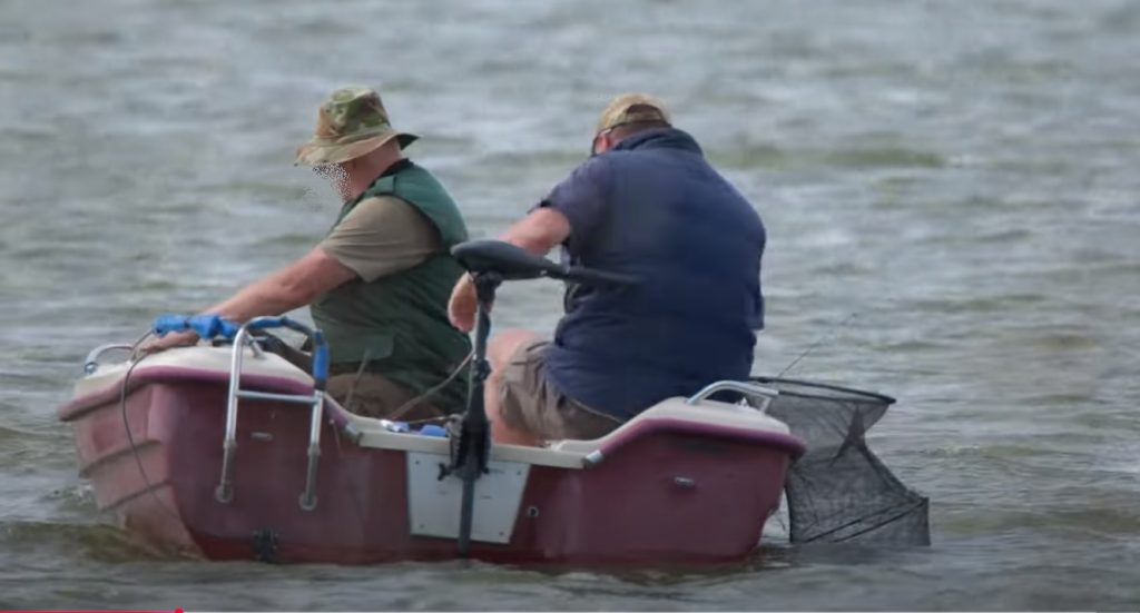 "Skandal" na jeziorze Wiżajny 1 wedki