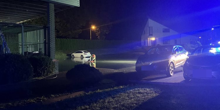 Zalane posesje i ulice w powiecie giżyckim 1 Fot. OSP Spytkowo