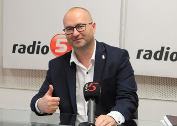 Maciej Bednarko, burmistrz Grajewa/Fot. Radio 5