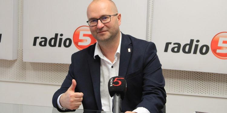 Maciej Bednarko, burmistrz Grajewa/Fot. Radio 5