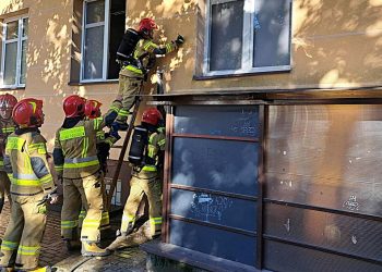 Zwarcie instalacji elektrycznej w przychodni 3 Fot. Radio 5