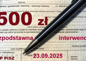 Liczyła na bezpłatną podwózkę radiowozem 9 KPP Pisz